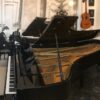 Piano de Cola Estonia Gran Concierto Negro Brillante Modelo 274 - Majestuosidad Musical en Su Máxima Expresión - Imagen 2