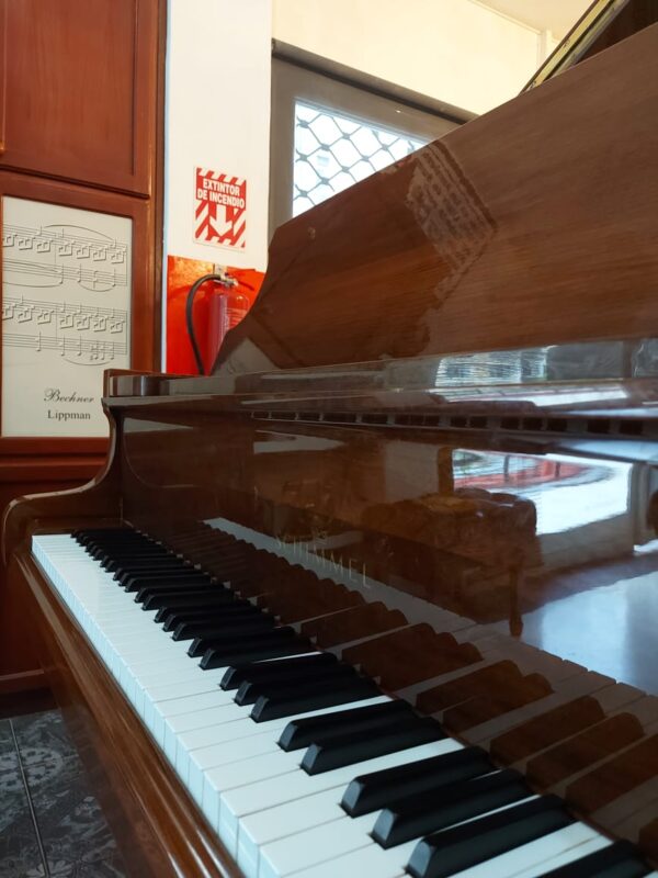 Piano de Cola Schimmel de Nogal Alemán de 150 cm - Elegancia y Sonido de Clase Mundial - Imagen 3