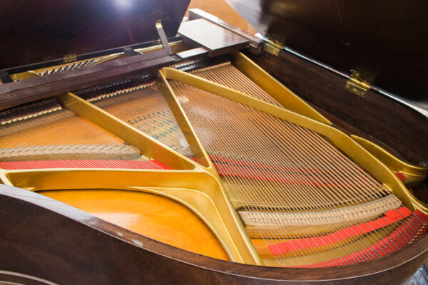 Piano de Cola Gaveau Paris Caoba Satinado Francés de 150 cm - Elegancia y Tradición Melódica en un Instrumento Compacto - Imagen 9