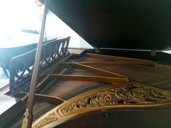 Piano de Cola Schimmel Caoba Alemán de 180 cm - Armonía y Elegancia en Cada Nota - Imagen 4